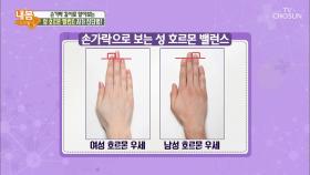 손가락 길이로 알아보는 초간단 호르몬 밸런스 체크방법!
