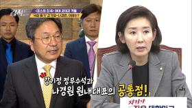 ‘국회 동기’ 강기정-나경원, 이제는?