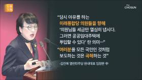 김진애 ＂세금만 잘 내라는 건 통합당 의원들께 한 말＂