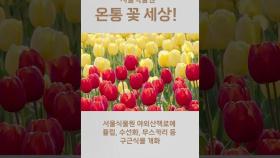 [B_Shorts]서울식물원, 봄꽃길 걸어요